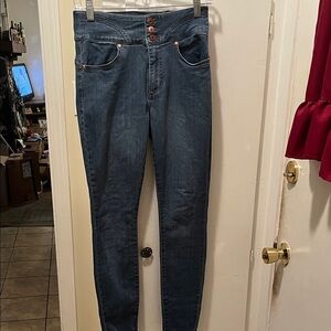 Guess High Rise Blue Jeans